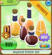 Mystical Potion Set | Animal Jam Classic Wiki | Fandom