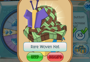 Member-Spin-Gift Rare-Woven-Hat