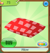 Pillow red