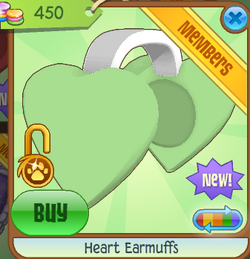 Heart Earmuffs | Animal Jam Classic Wiki | Fandom