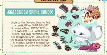 Jamaaliday Spirit Bundle | Animal Jam Classic Wiki | Fandom