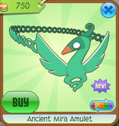 FA Ancient Mira Amulet green