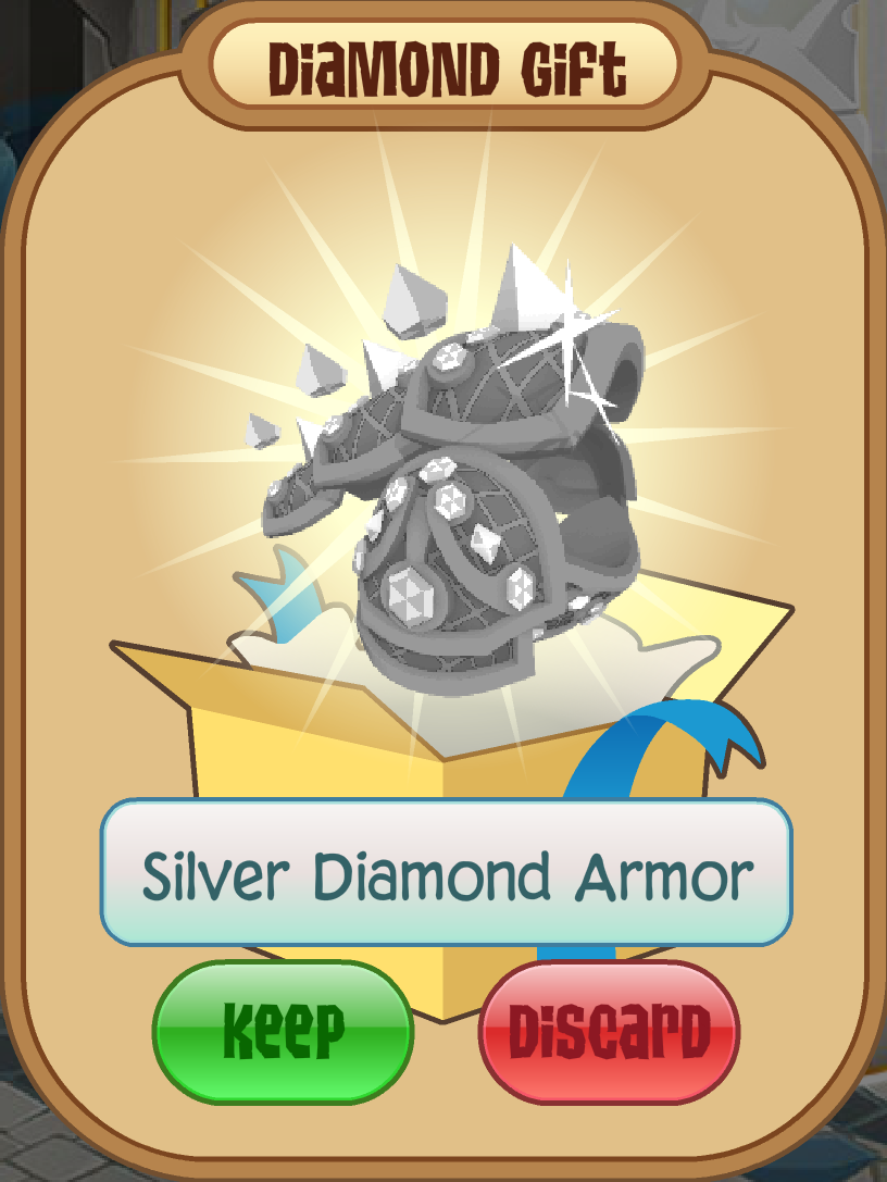 Silver Diamond Armor | Animal Jam Classic Wiki | Fandom