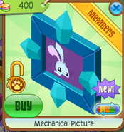 Mechanical Picture pet bunny