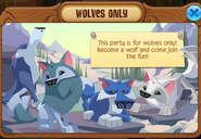 Wolves only party1