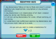 The Masterpiece rules post-February 2017