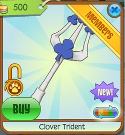 Clover Trident | Animal Jam Classic Wiki | Fandom