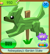 Felinegalaxy's garden stake 5