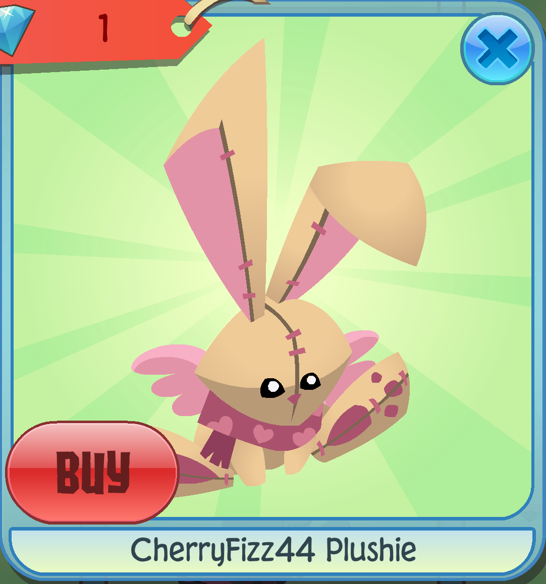 CherryFizz44 Plushie | Animal Jam Classic Wiki | Fandom