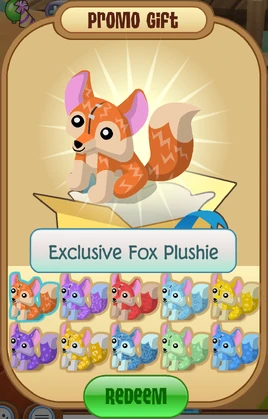 Exclusive fox plushie 1