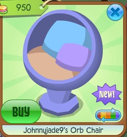 Johnnyjade9 S Orb Chair Animal Jam Classic Wiki Fandom
