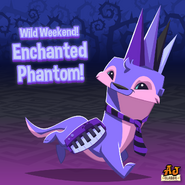 An advertisement for the Enchanted Phantom collection in The Daily Explorer.