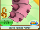Three Horned Armor