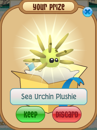 sea urchin plush