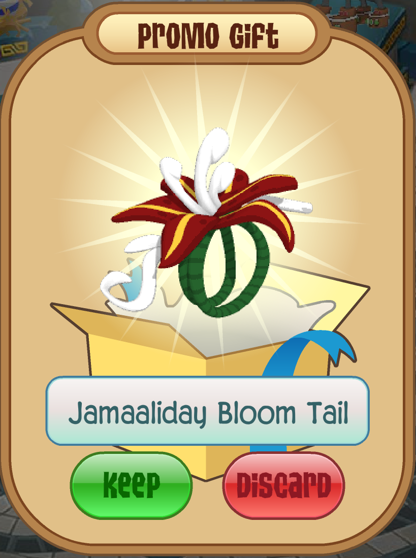 Jamaaliday Bloom Tail Animal Jam Classic Wiki Fandom