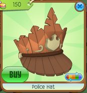 Shop Police-Hat Orange