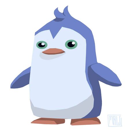 animal jam penguin plushie