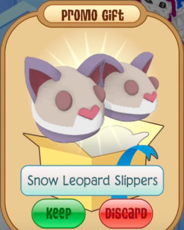 Snow Leopard Slippers Animal Jam Classic Wiki Fandom I made a video of the snow leopard movements. snow leopard slippers animal jam
