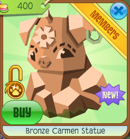 AJBP Bronze Carmen Statue