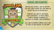 The Jamaa Journal introducing the Animal Jam Academy.