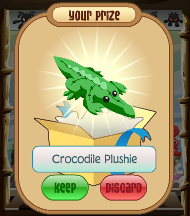 animal jam crocodile plushie