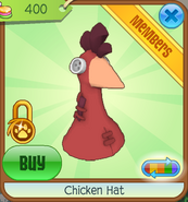 Chicken hat 2