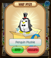 The-Claw Penguin-Plushie Top Hat