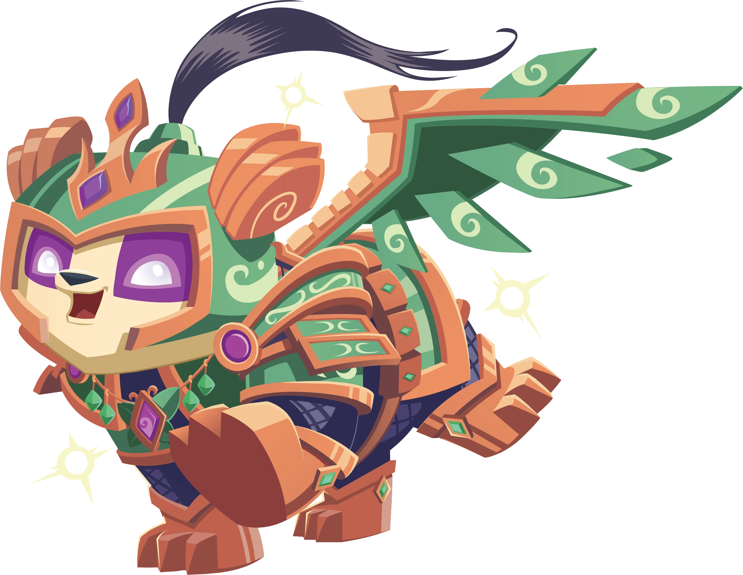 Liza's Alpha Armor Set | Animal Jam Classic Wiki | Fandom