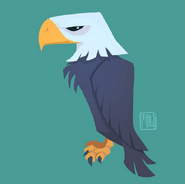 Concept art for the Eagle by Taylor Maw.