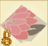 Flower Carpet's updated appearance in an inventory with the members-only lock.