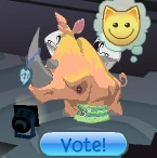 Two players occupying the same spot