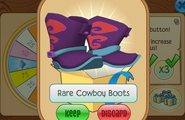 Daily-Spin-Gift Rare-Cowboy-Boots