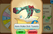 Daily-Spin-Gift Rare-Polka-Dot-Tuxedo