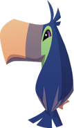 Blue toucan