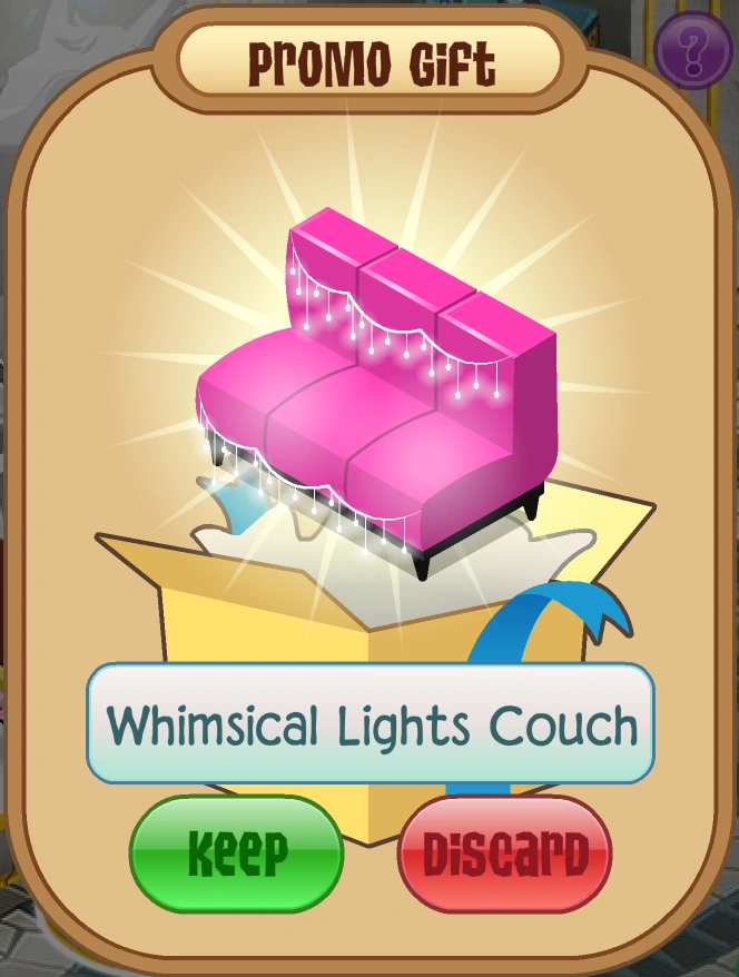 Whimsical Lights Couch Animal Jam Classic Wiki Fandom