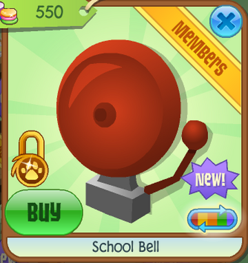 School Bell Animal Jam Classic Wiki Fandom