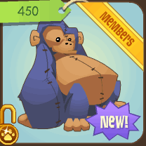 Monkey Plushie (Beta), Animal Jam Wiki