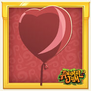 Rare Heart Balloon