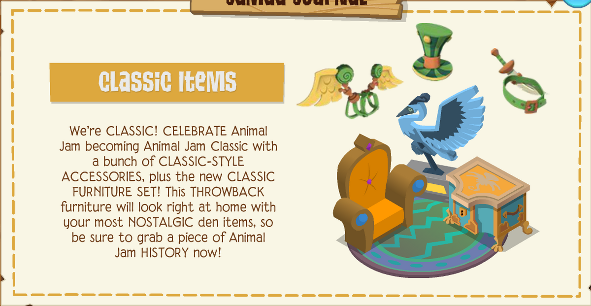 Classic Collection, Animal Jam Classic Wiki