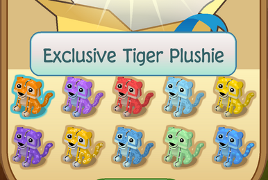 Exclusive tiger plushie aj 2025
