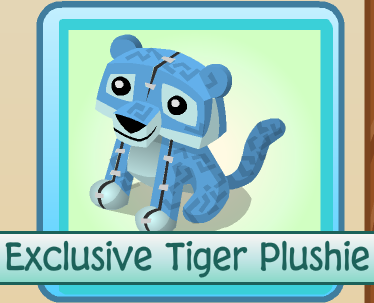 Exclusive Tiger Plushie | Animal Jam 