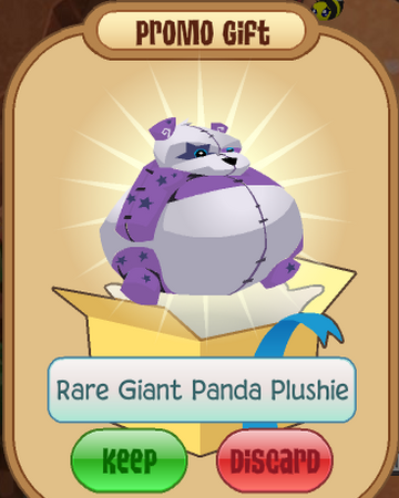 Rare Giant Panda Plushie | Animal Jam 