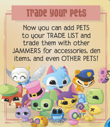 Pet trading announcement on the Jamaa Journal.