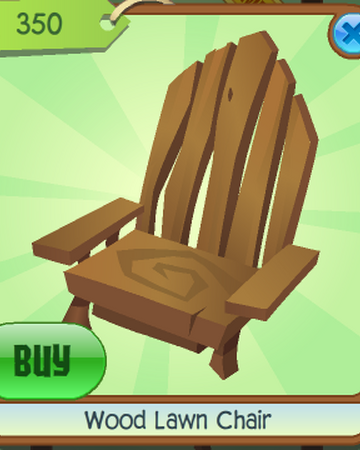 Wood Lawn Chair Animal Jam Wiki Fandom
