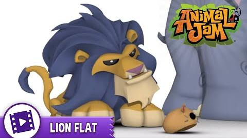 Animal Jam Presents Lion Flat!