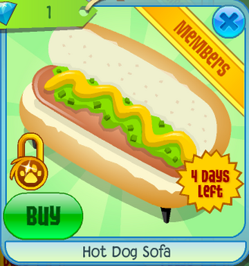 Hot dog cheap sofa