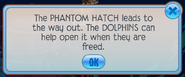 The popup that occurs when you click on the Phantom Hatch.