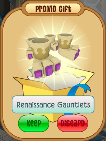 Renaissance gauntlets promo