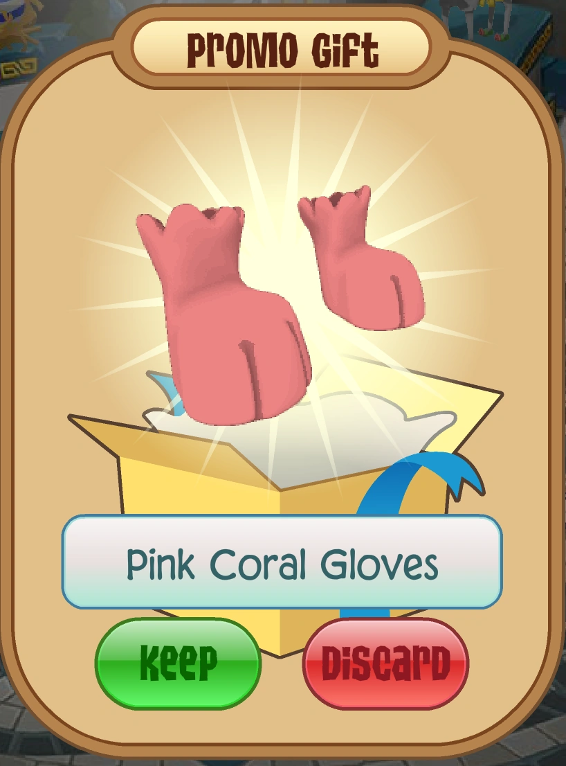 Pink Coral Gloves | Animal Jam Classic Wiki | Fandom