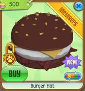 Burger Hat 7